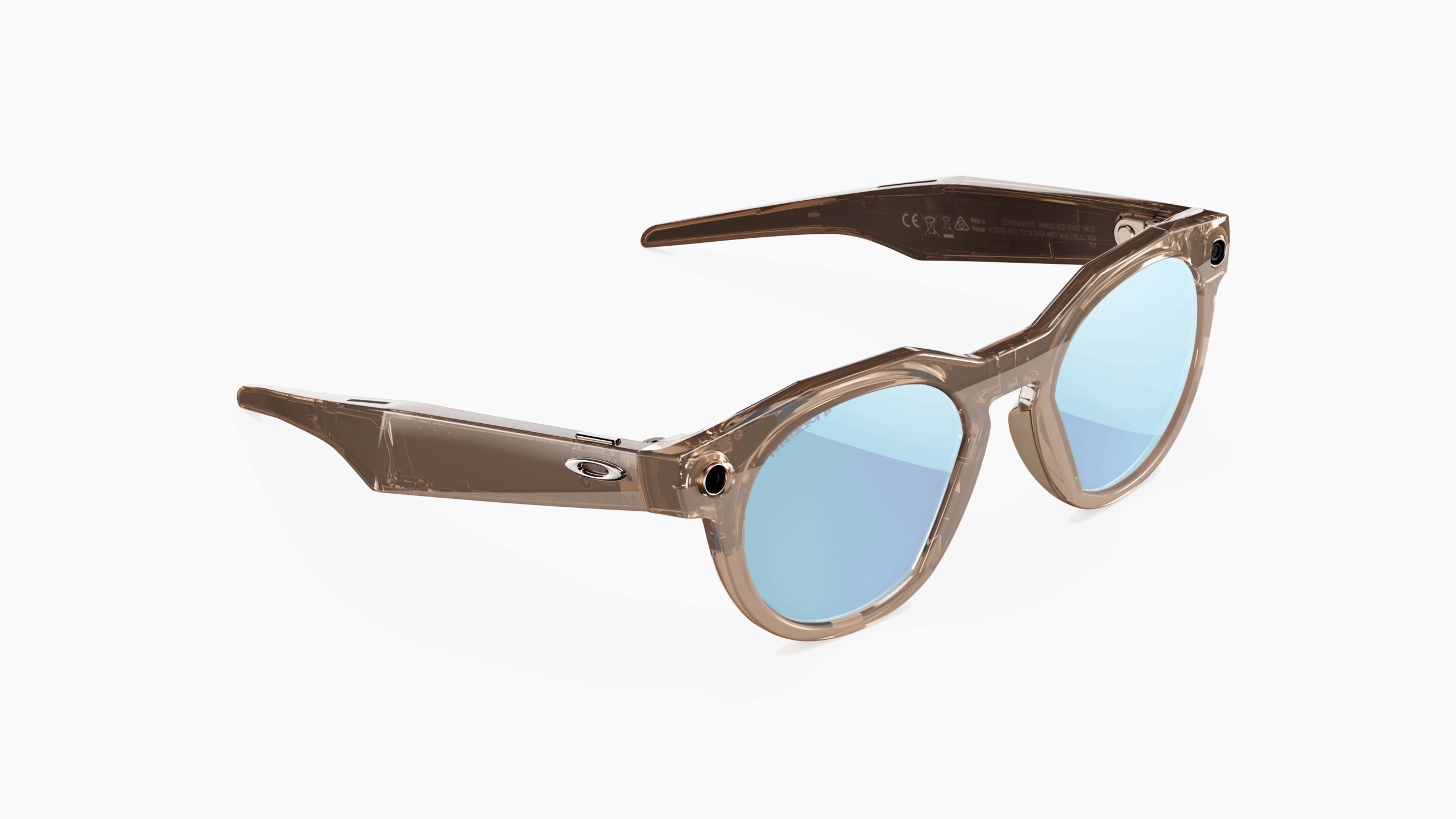 Oakley Meta Hstn Brown Smoke Prizm Polar Deep Water Lenses