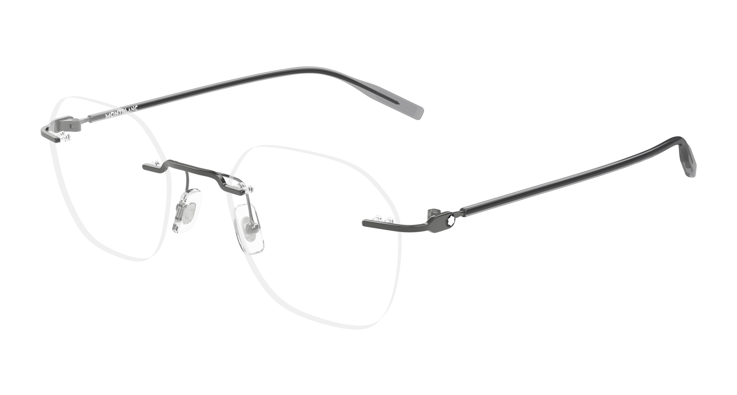 Montblanc MB0471O Gris métal