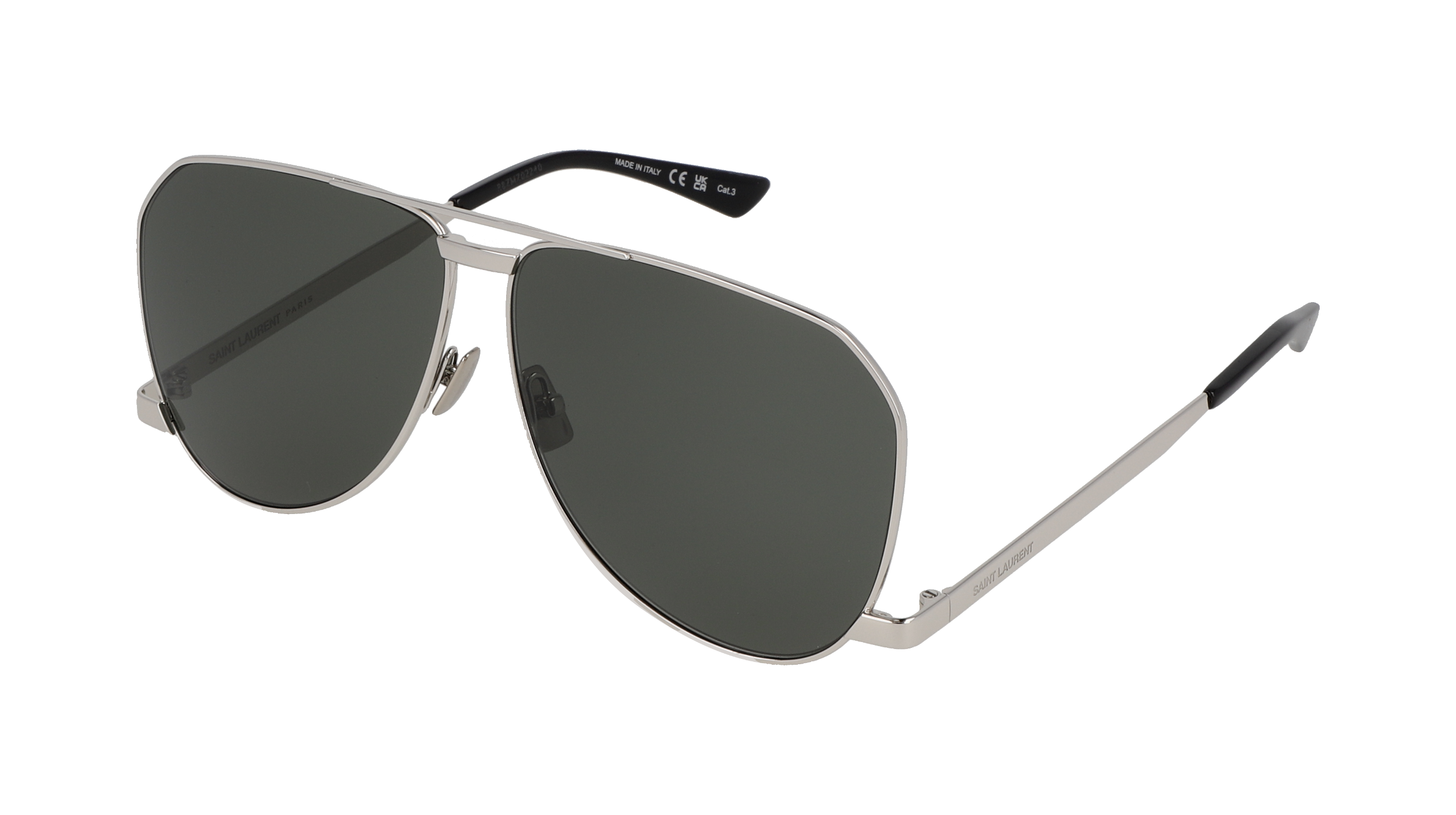 Saint Laurent SL 690 DUST Argent
