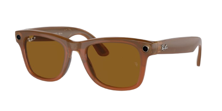Ray-Ban Meta Gen 1 Wayfarer – RW4008 Brun