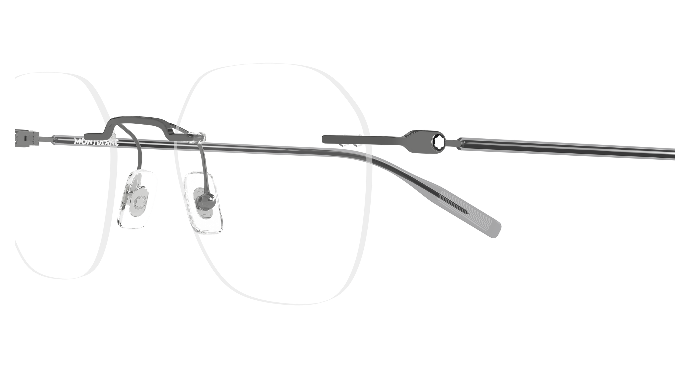 Montblanc MB0471O Gris métal