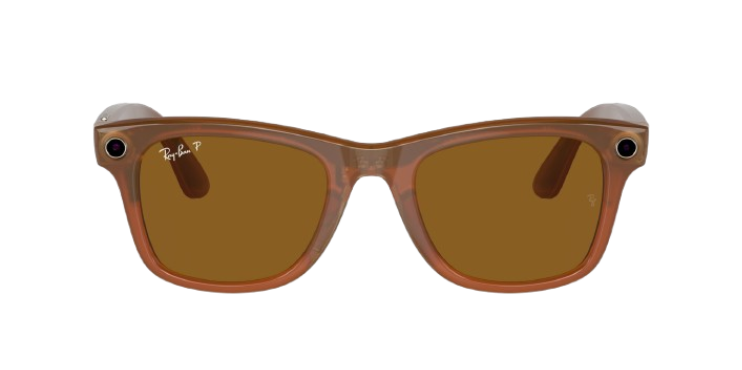 Ray-Ban Meta Gen 1 Wayfarer – RW4008 Brun